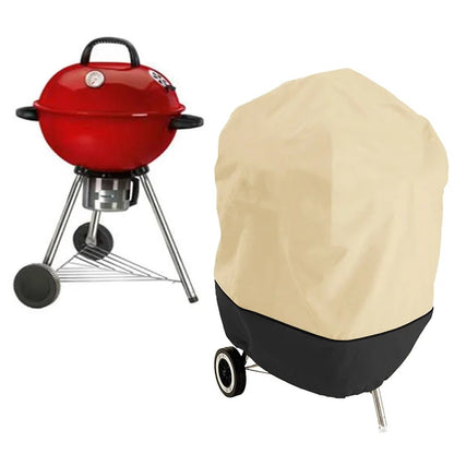 210D Oxford Cloth BBQ Cover, Waterproof Outdoor Barbecue Cover, 5 Sizes
