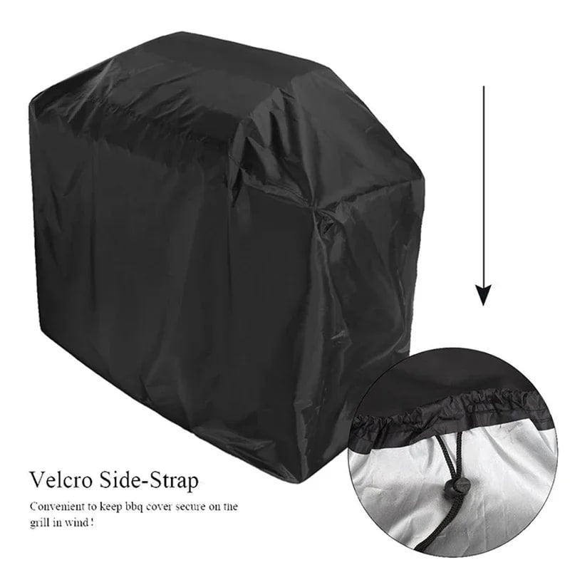 Barbecue Grill Cover, Water-Resistant 210D Oxford Fabric, Multiple Sizes