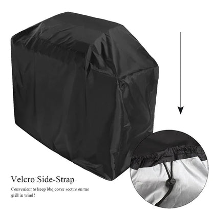 Barbecue Grill Cover, Water-Resistant 210D Oxford Fabric, Multiple Sizes
