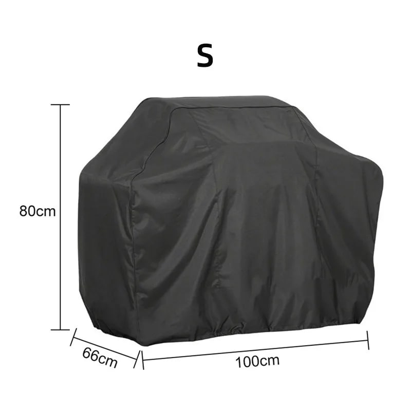 Barbecue Grill Cover, Water-Resistant 210D Oxford Fabric, Multiple Sizes - S