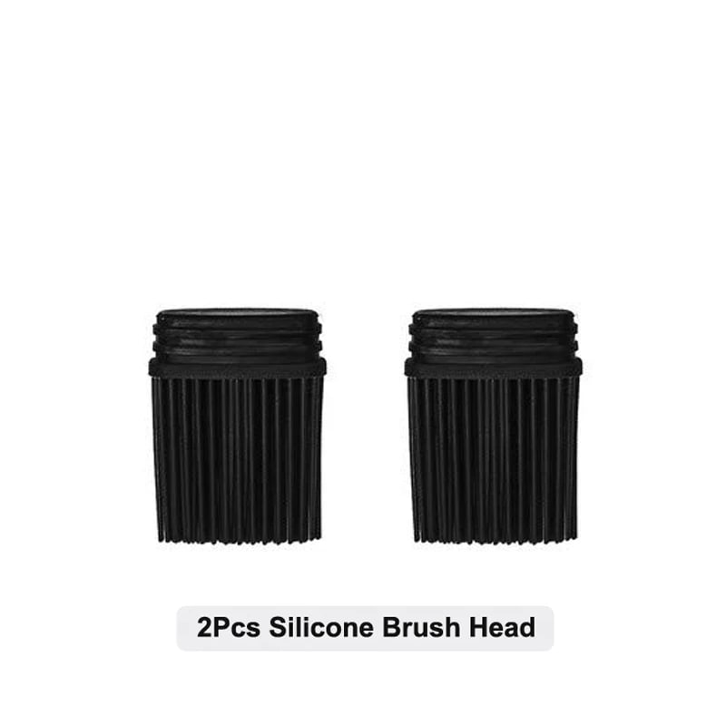 Silicone BBQ Basting Brush with Stainless Steel Handle, 20cm or 30.5cm - 2Pcs Brush Head