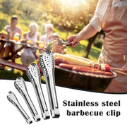 Aihogard BBQ Tongs, Chrome-Plated Grill Tongs, 5 to 12 Inch Options