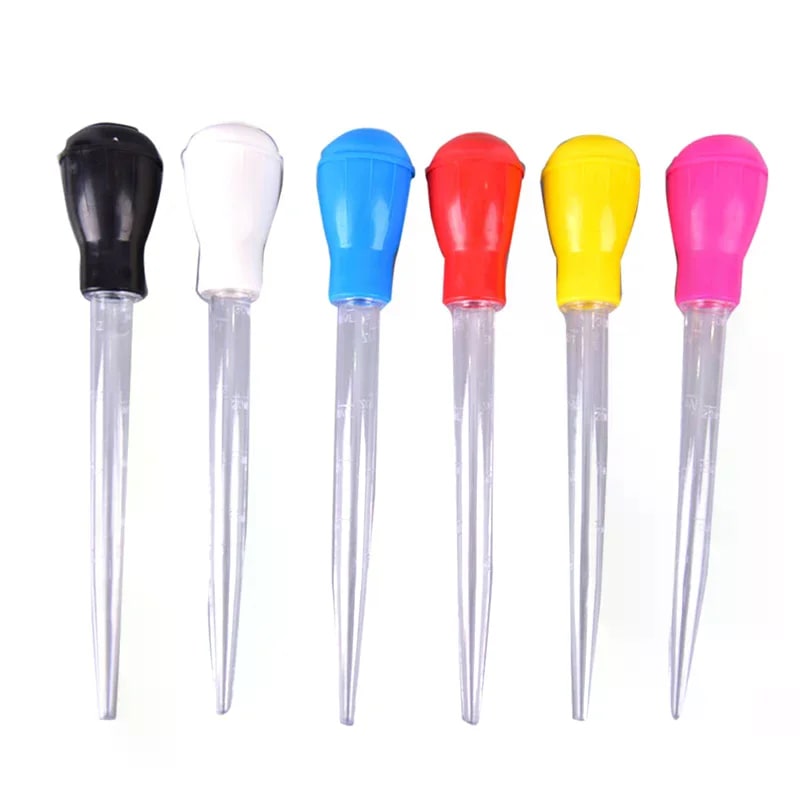 YOWEI Poultry Baster Syringe Pump 28cm 30ml Rubber & Plastic BBQ Tool