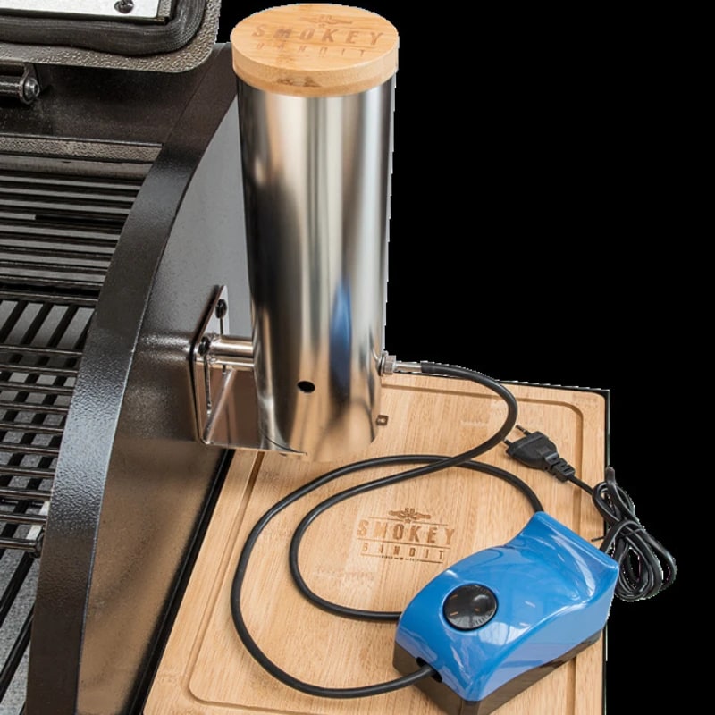 Cold Smoke Generator for BBQ Smoking with Electric Blower, L Size