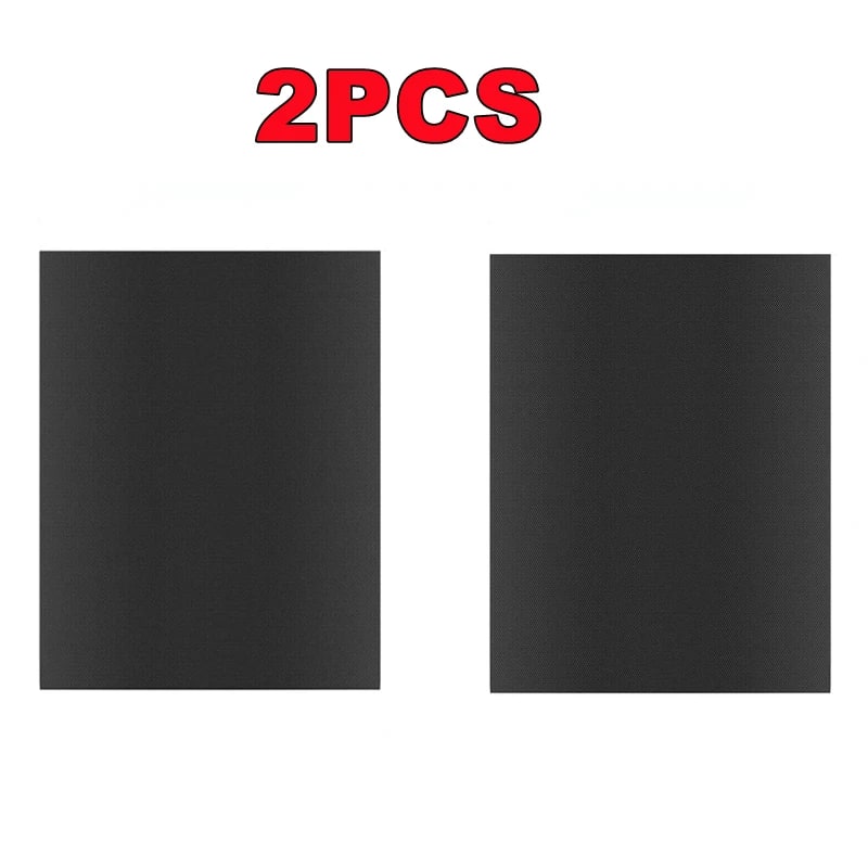 Non-Stick BBQ Grill Mat and Oven Liner, Reusable, 33 x 40cm to 40 x 60cm - 40x50cm / 2PCS