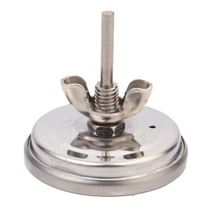 Stainless Steel BBQ Oven Thermometer, Dual °C/°F, 50-400°C / 100-700°F