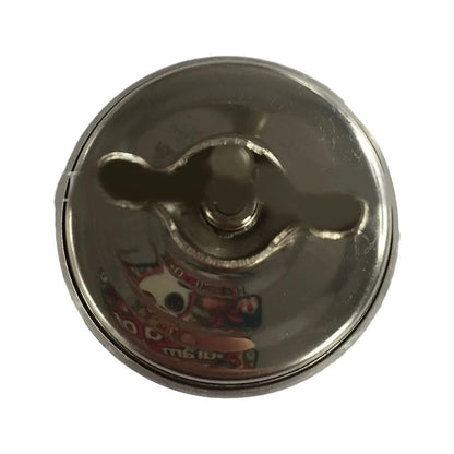 Stainless Steel BBQ Oven Thermometer, Dual °C/°F, 50-400°C / 100-700°F