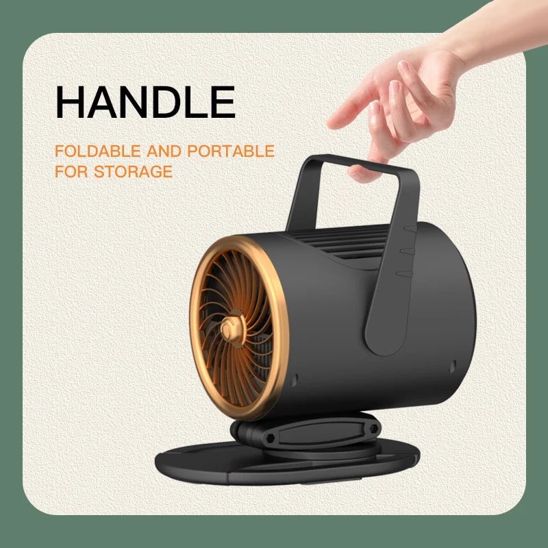 Portable Foldable Desktop Range Hood with Fume Filter, Charging or Plug-in