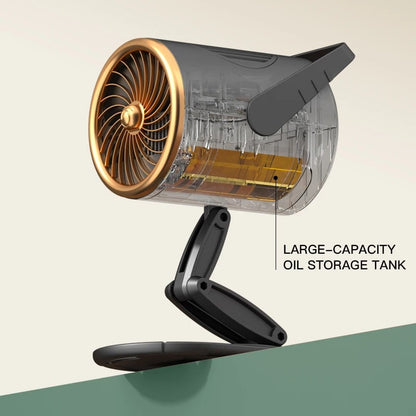 Portable Foldable Desktop Range Hood with Fume Filter, Charging or Plug-in