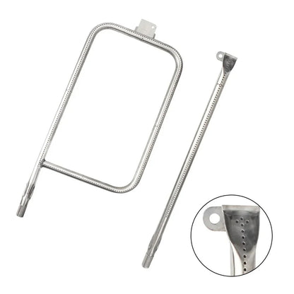 Curved 304 Stainless Steel Burner for Weber Q300, Q320, Q3000 & Q3200 Gas Grills