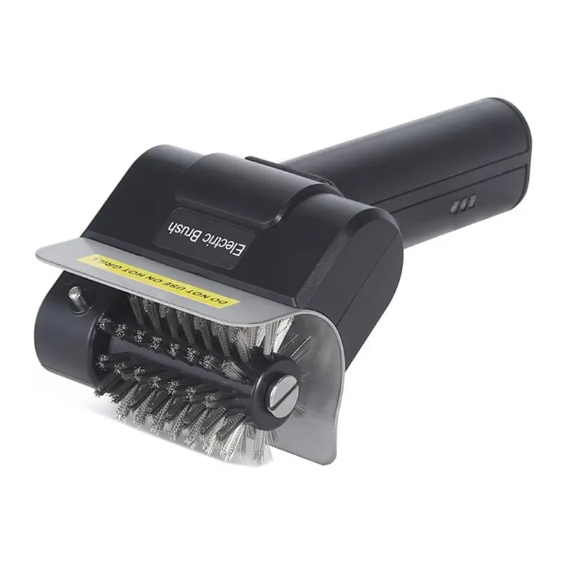 Rechargeable Electric BBQ Grill Brush with Rotating Stainless Steel Head
