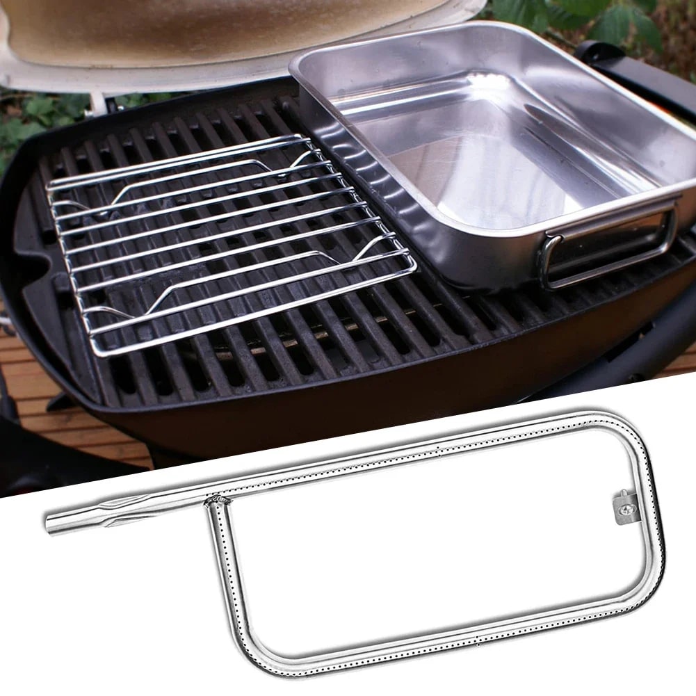 Grill Burner Tube 304 Stainless Steel for Weber Q100 to Q2200 Models