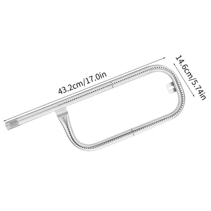 Grill Burner Tube 304 Stainless Steel for Weber Q100 to Q2200 Models