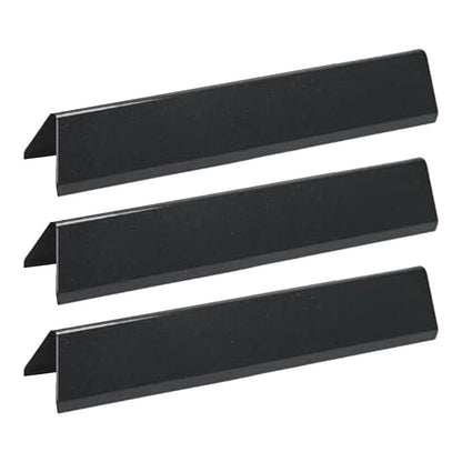 bbqdeals 3 Black Porcelain and Alloy Steel Flavourizer Bars for Weber