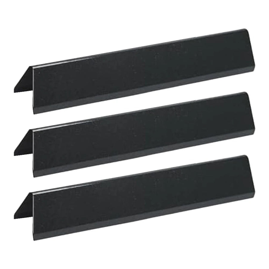 bbqdeals 3 Black Porcelain and Alloy Steel Flavourizer Bars for Weber