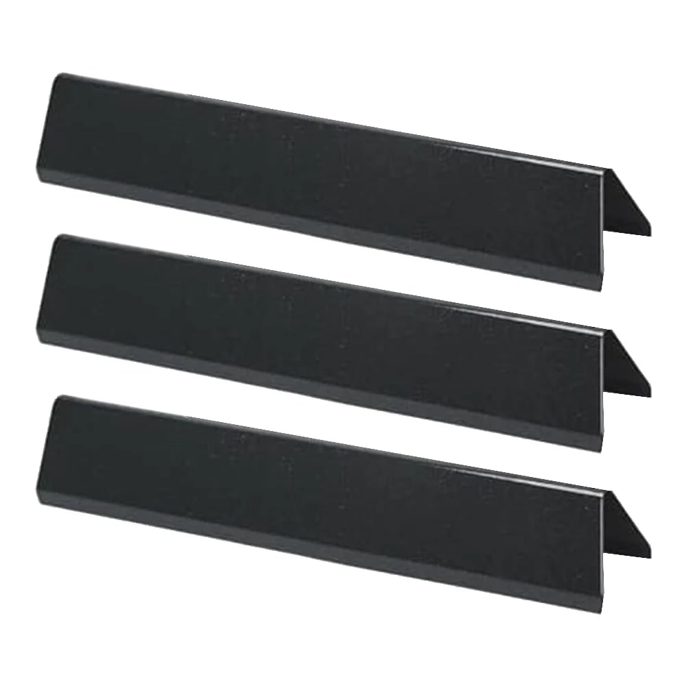 bbqdeals 3 Black Porcelain and Alloy Steel Flavourizer Bars for Weber