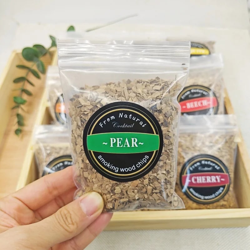 Natural Wood Smoking Chips for BBQ, Cocktails and Drinks, Mixed Packs