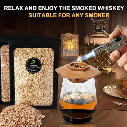 Natural Wood Smoking Chips for BBQ, Cocktails and Drinks, Mixed Packs