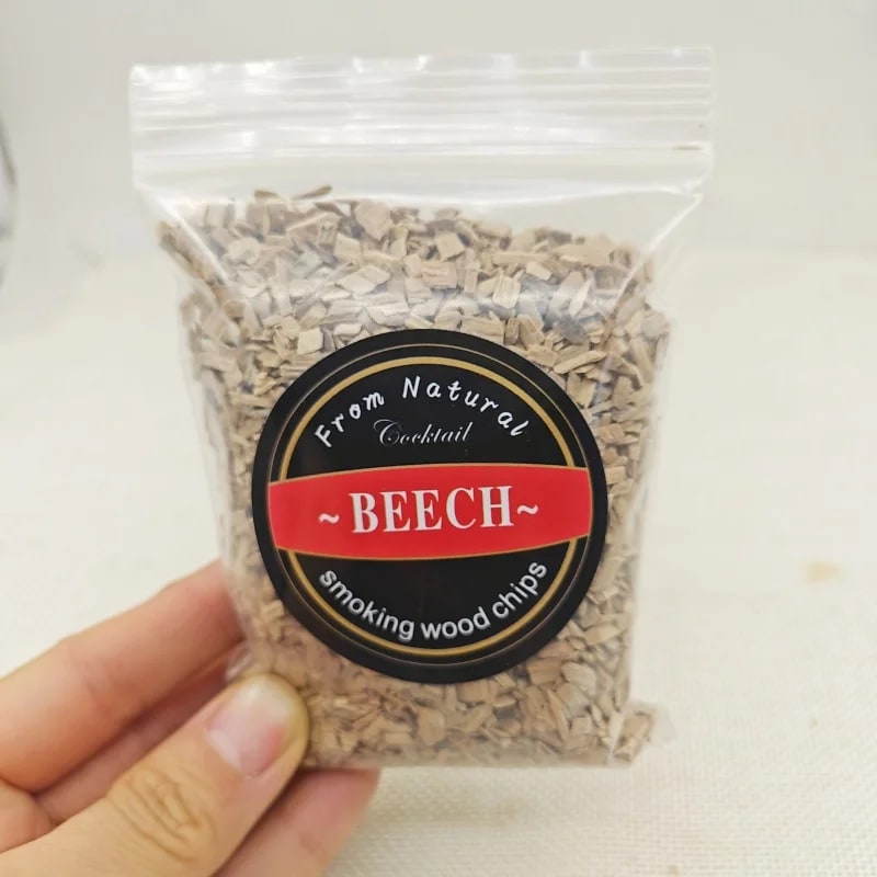 Natural Wood Smoking Chips for BBQ, Cocktails and Drinks, Mixed Packs - 1pcs beech