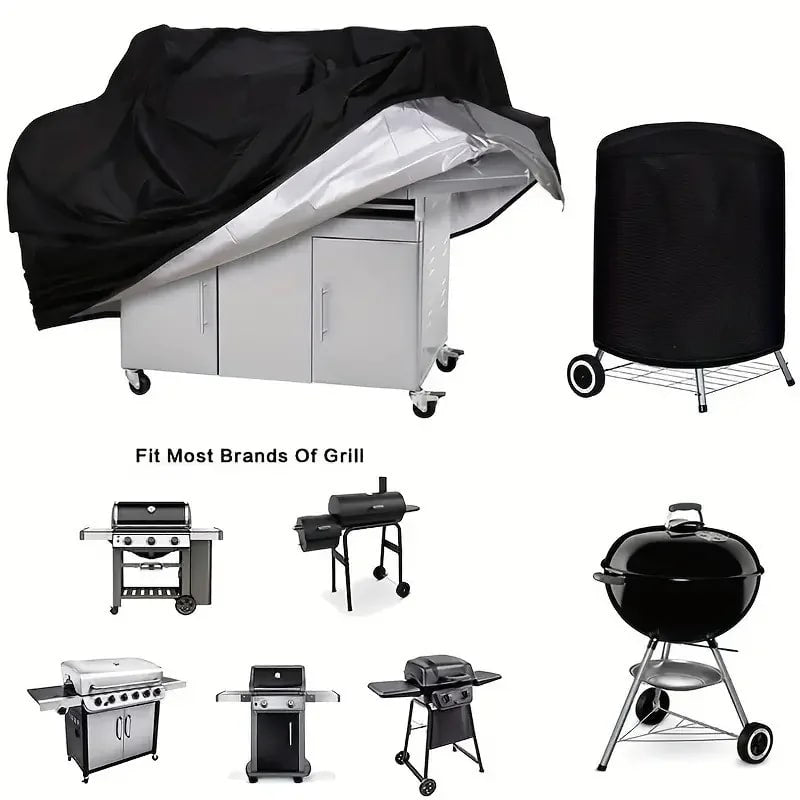 BBQ Grill Cover 145 x 61 x 117 cm, Waterproof UV and Dust Protection