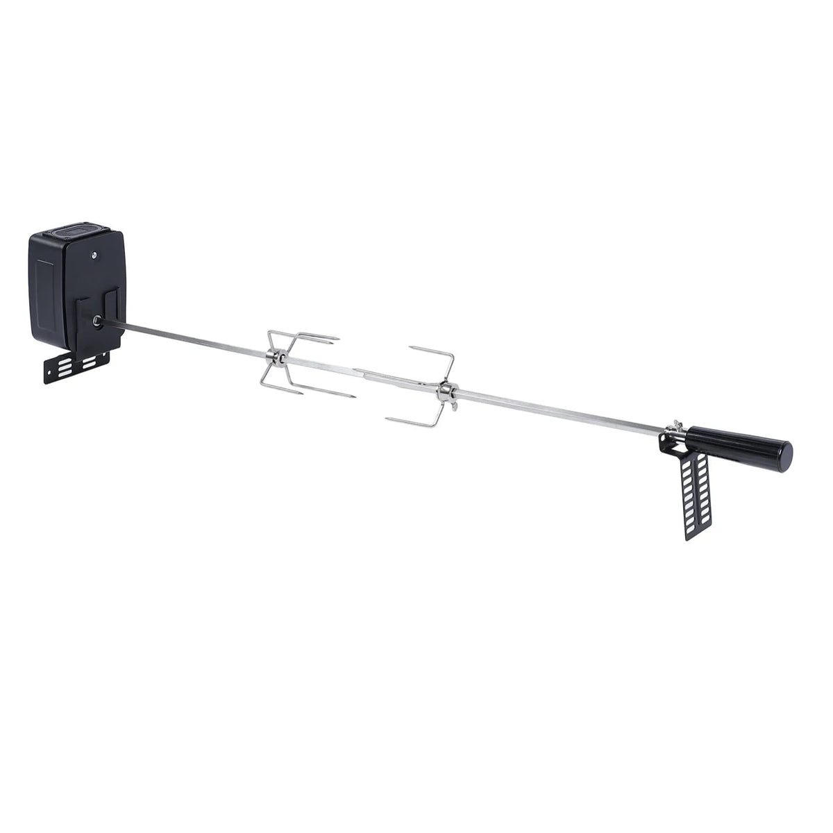 Rotisserie Grill Kit with Stainless Steel Spit, 15kg Capacity, 106cm