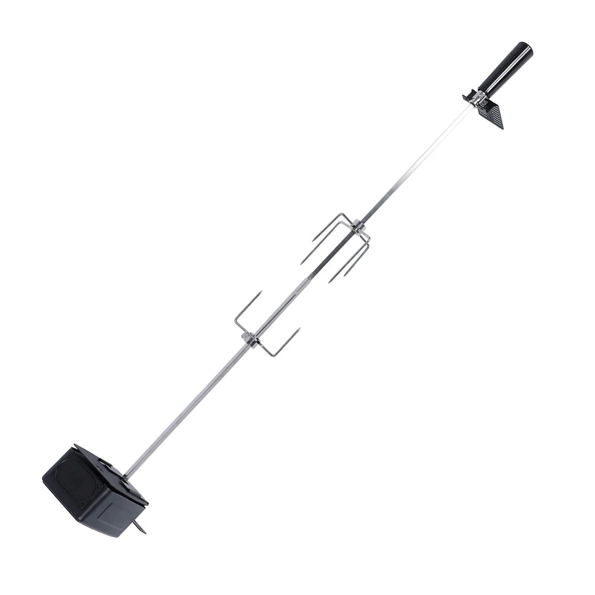 Rotisserie Grill Kit with Stainless Steel Spit, 15kg Capacity, 106cm