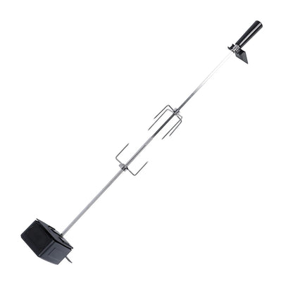 Rotisserie Grill Kit with Stainless Steel Spit, 15kg Capacity, 106cm