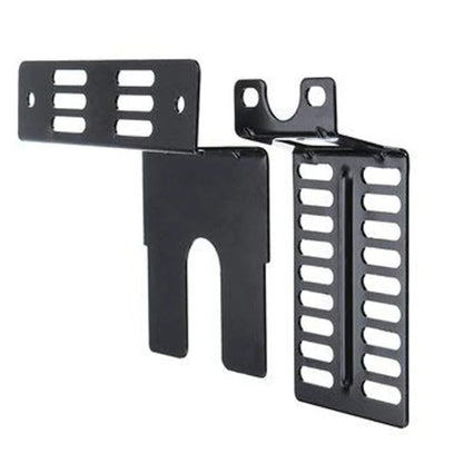 Metal BBQ Rotisserie Motor Bracket Modification Kit Black 12 x 8cm