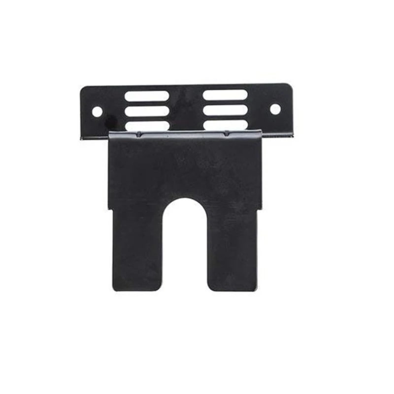 Metal BBQ Rotisserie Motor Bracket Modification Kit Black 12 x 8cm