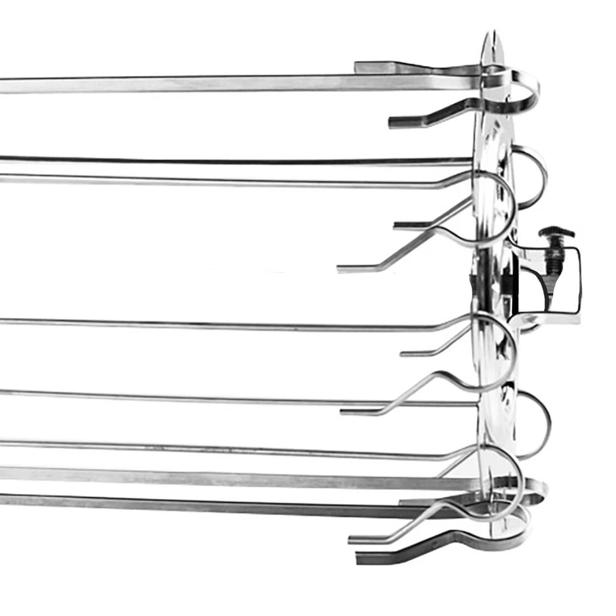 kbxlife Stainless Steel Rotisserie Skewer Cage for Electric Ovens