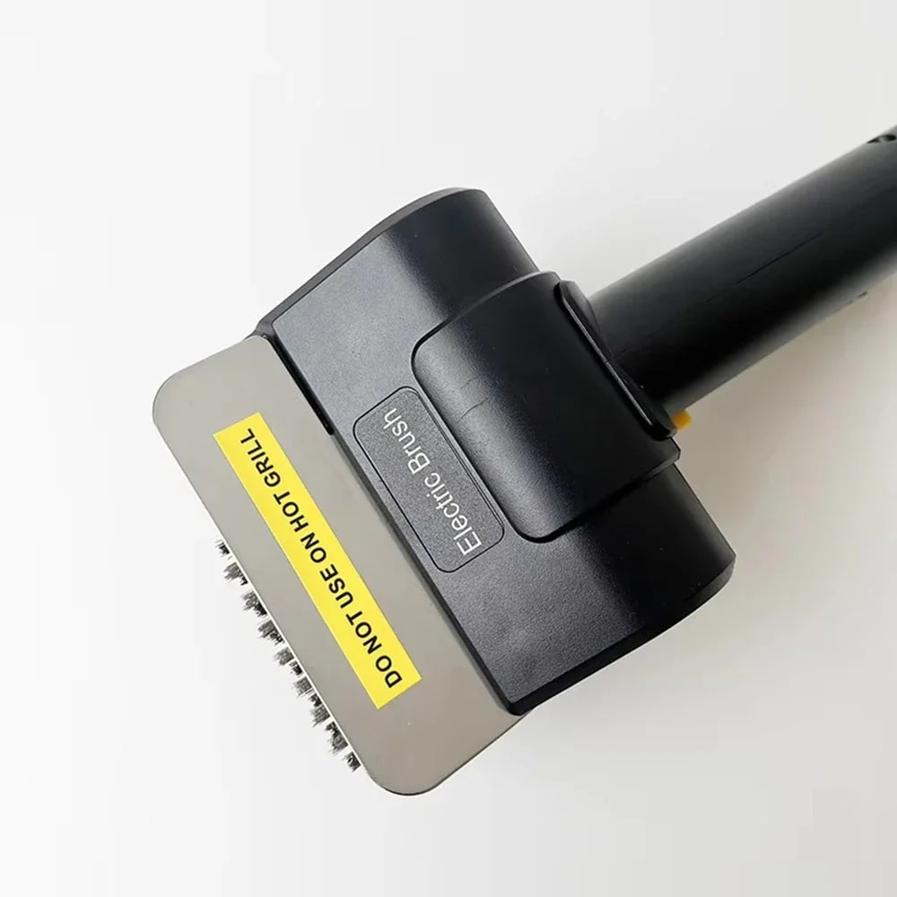 Rechargeable Electric BBQ Grill Cleaning Brush with Steel Wire Roller
