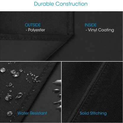420D Oxford Fabric BBQ Cover with PVC Coating, 7 Sizes