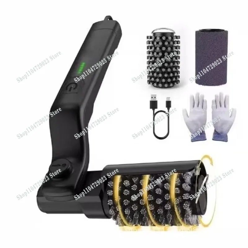 Electric BBQ Cleaning Brush with 360° Rotating Head, Type-C Power, BBQ-JS01