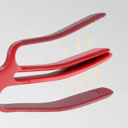 Silicone BBQ Tongs 28cm, Heat Resistant to 200°C, Steak and Grill Food Tongs