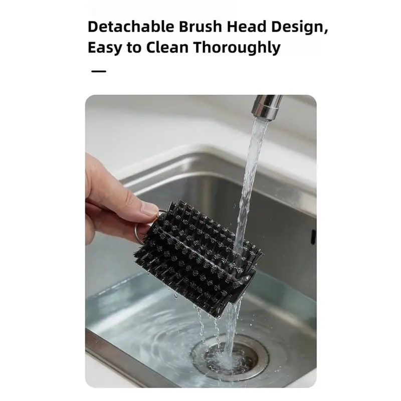 Replacement Head for Electric Cordless Rechargeable Grill Brush, Plastic BBQ Cleaner