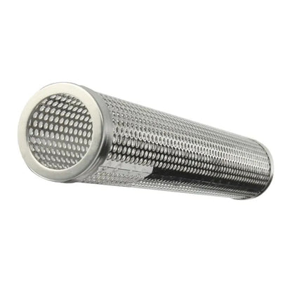 Stainless Steel BBQ Smoking Tube, 30.5cm Pellet Smoke Generator for Hot or Cold Smoking