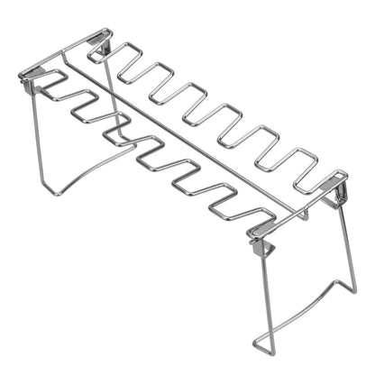 NICEYARD Stainless Steel BBQ Chicken Leg and Rib Roast Rack 34.8cm
