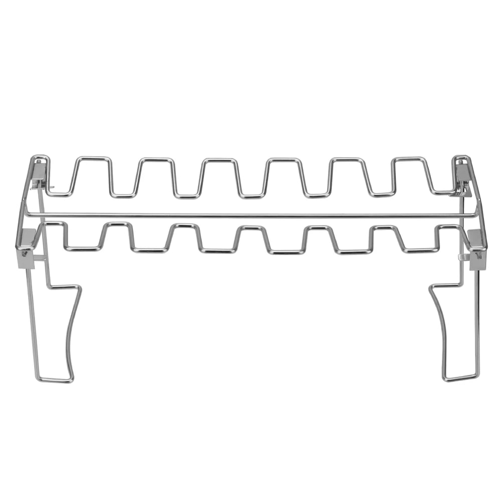 NICEYARD Stainless Steel BBQ Chicken Leg and Rib Roast Rack 34.8cm