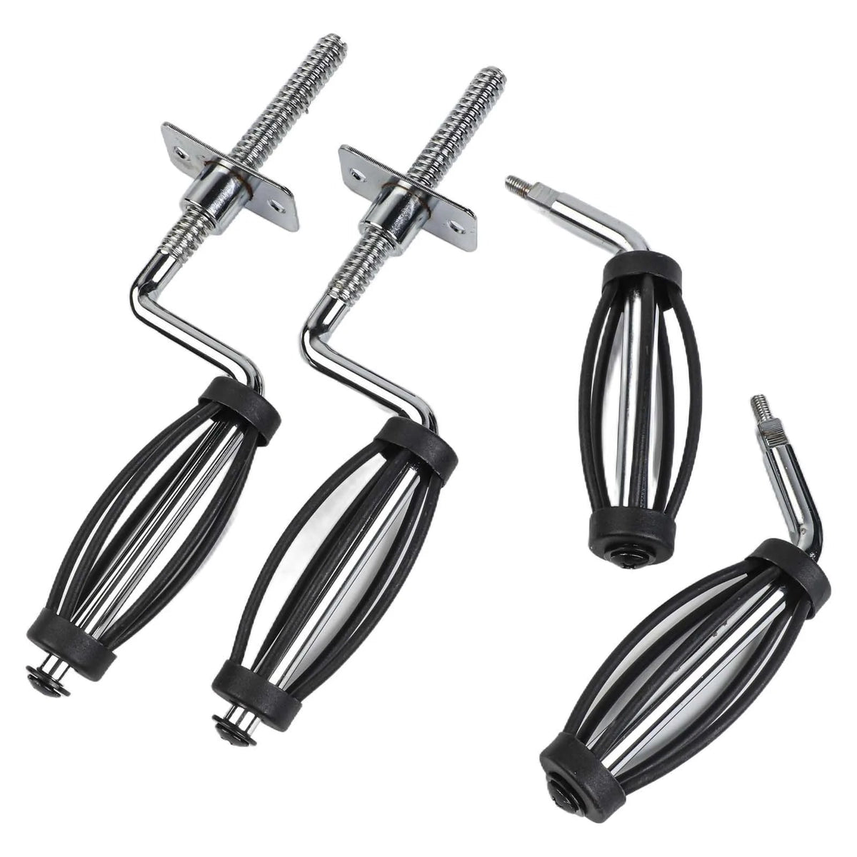 Long BBQ Handle with 12mm Thread for Smokers and Pits