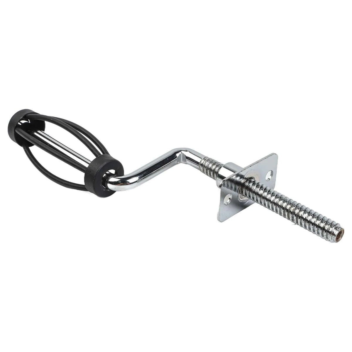 Long BBQ Handle with 12mm Thread for Smokers and Pits - B