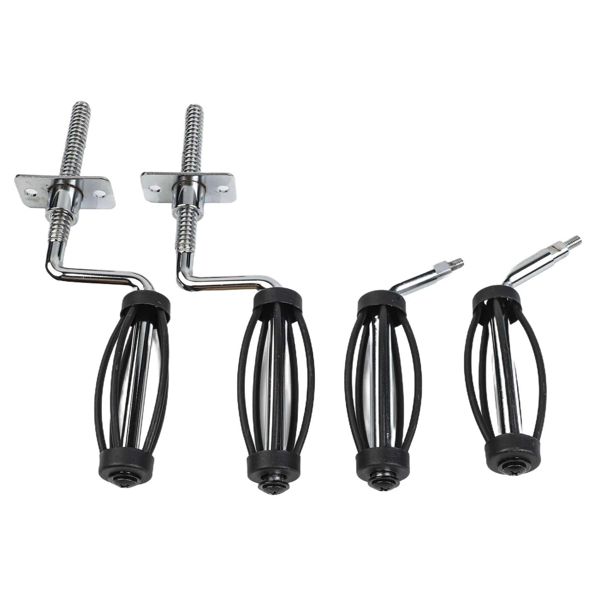Long BBQ Handle with 12mm Thread for Smokers and Pits - 2 A 2 B