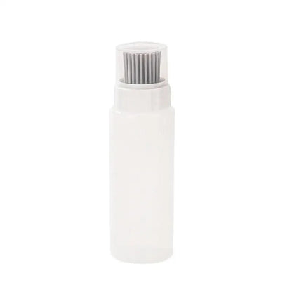 CANAMEK Silicone Oil Dispenser Bottle with Brush, 175ml, PP and Silicone