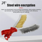 JETTING BBQ Grill Wire Brush for Rust Removal, 24 x 4.5cm