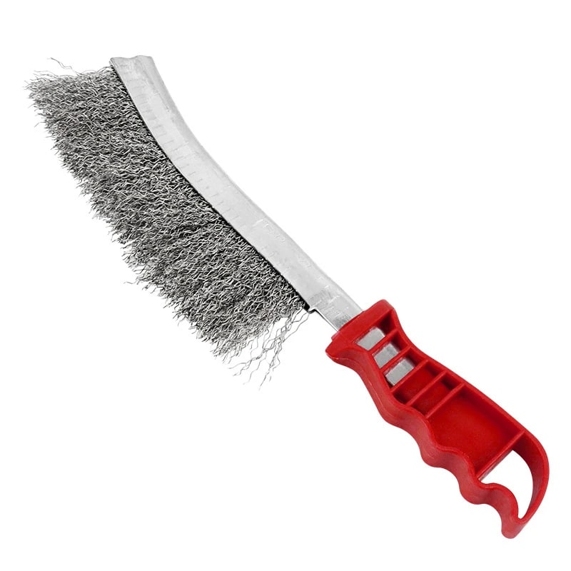 JETTING BBQ Grill Wire Brush for Rust Removal, 24 x 4.5cm - 1Pc Stainless steel