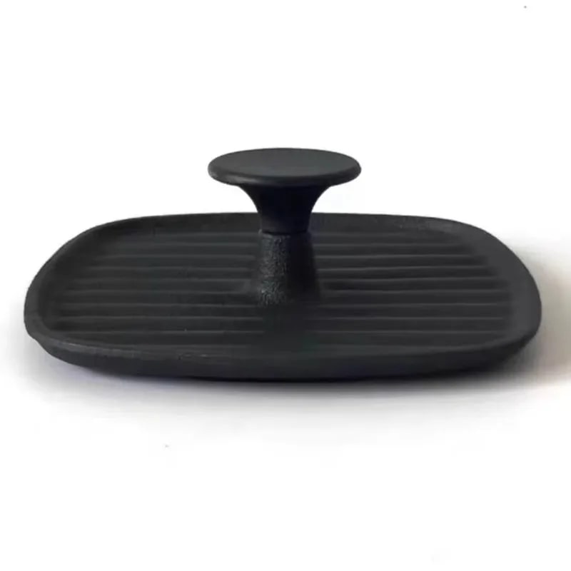 Heavy-Duty Iron BBQ Grill Press for Bacon, Meat and Griddle Cooking