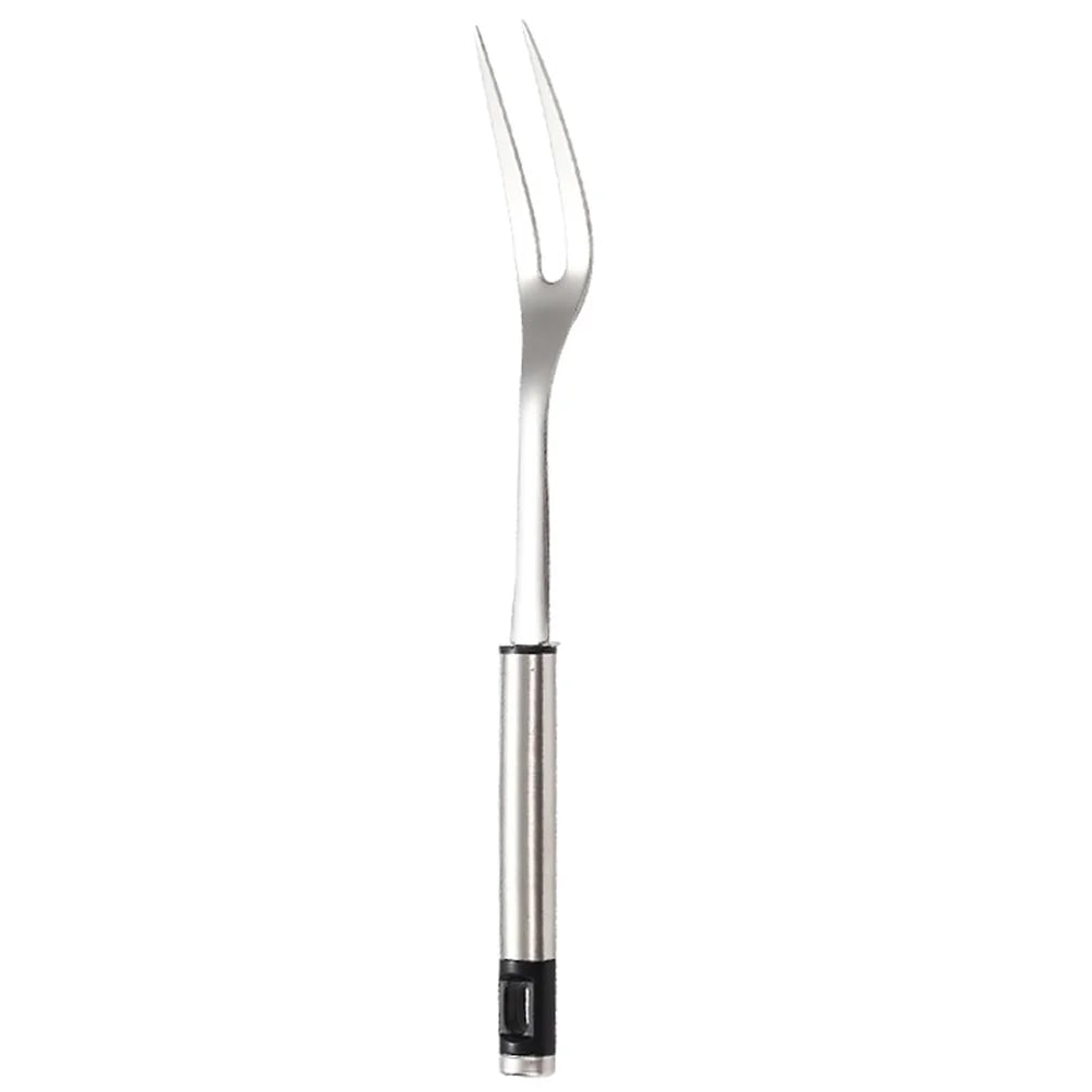Two-Prong BBQ Meat Fork, Aluminium Alloy, 29.5cm Carving Fork
