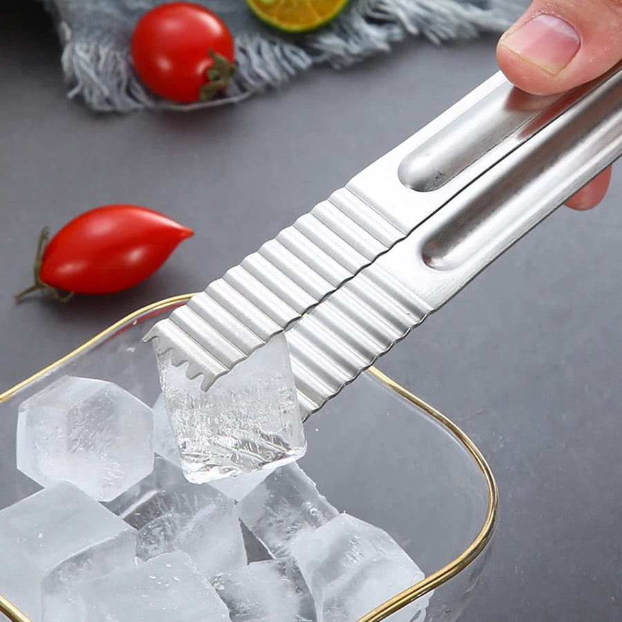 Stainless Steel BBQ Tongs, 20.5-45.5cm, Ridged Grip, 8-18 Inch Sizes