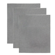 BalmyDays 3-Piece Non-Stick PTFE BBQ Grill Mesh Mats, 40 x 30cm, Black