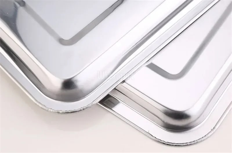 Stainless Steel BBQ Grill Mesh Rack, Multiple Sizes and Tray Options