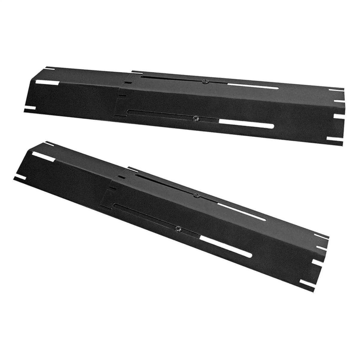 Kesoto Adjustable Gas Grill Heat Plate Flame Tamer Replacement Metal 29.9-53.9cm - 2 piece